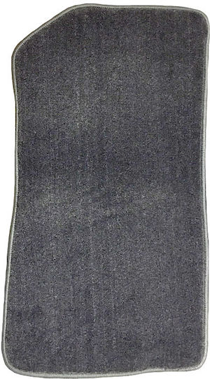 Carner Σετ Μπροστινά και Πίσω Πατάκια 4τμχ για Mazda 3 2004-2009 Γκρι