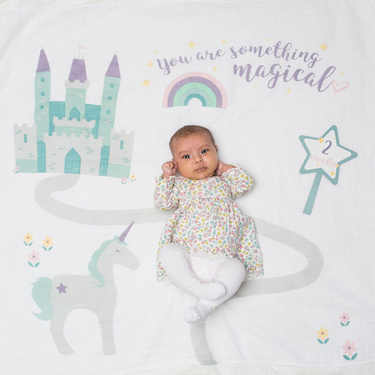 Lulujo Baby Photography Sheet Something Magical for Girl
