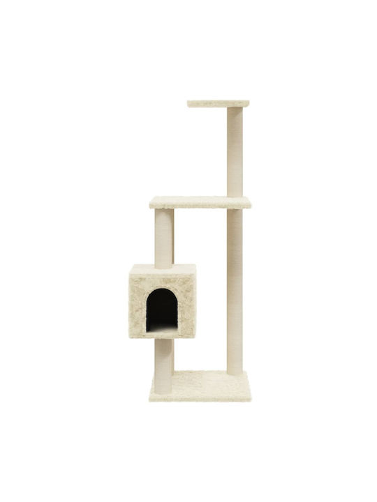 vidaXL Ονυχοδρόμιο Γατόδεντρο Μπεζ 41x41x104εκ.