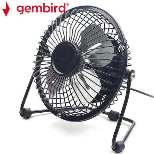 Gembird NF03 Ανεμιστηράκι USB Μαύρο