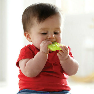 Munchkin Fun Ice Hand Teething Ring with Gel made of Silicone for 0 m+ Pink Hand 1pcs