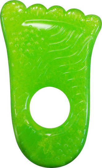 Munchkin Fun Ice Foot Teething Ring with Gel BPA Free Silicone for 0 m+ Green