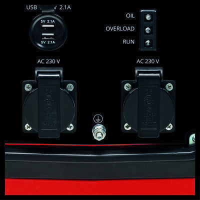 Einhell TC-IG 2000 Тиха Генератор Куфар Inverter Бензин (четиритактов) Четиритактов с Максимална Мощност 2.4kVA
