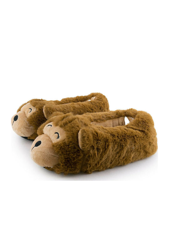 Kids Slippers Brown