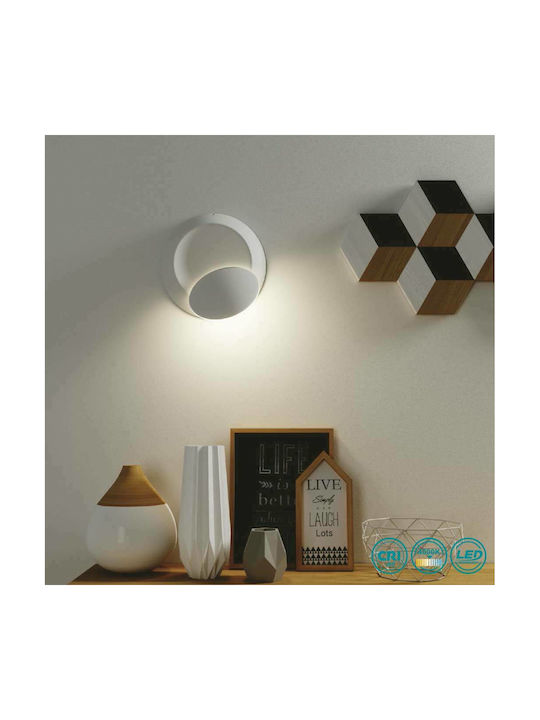 Fan Europe Twilight Modern Leuchte Wand mit Integrierter LED und Neutralweißes Licht 16cm