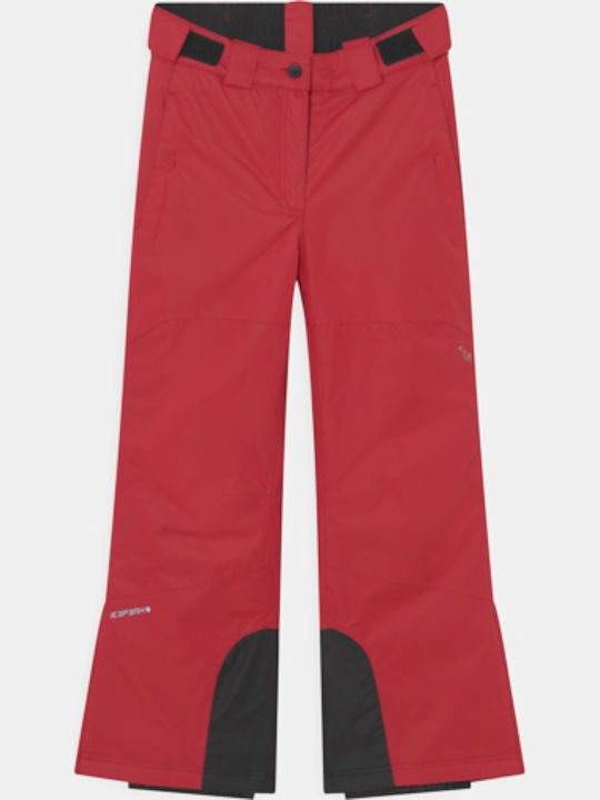 Icepeak Lorena 51005564-660 Παιδική Σαλοπέτα Σκι & Snowboard Κόκκινη