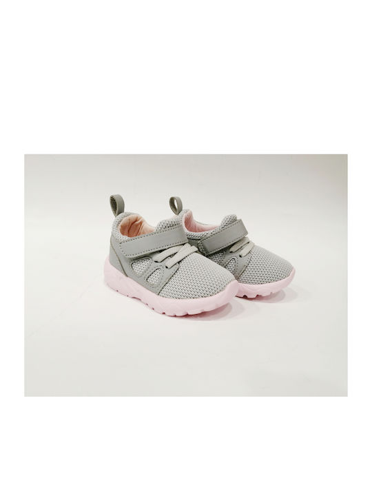 Minoti children's sports shoe grey /pink