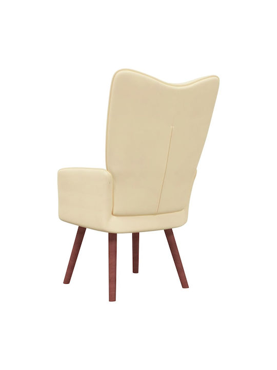 Bergère White Cream 61.5x69x95.5cm