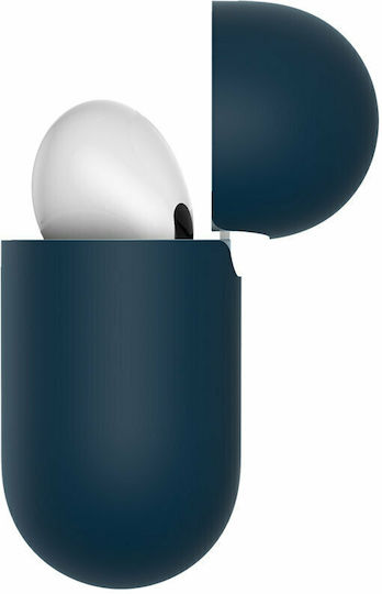 Baseus Super Thin Hülle Silikon in Blau Farbe für Apple AirPods 3