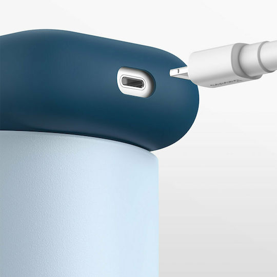 Baseus Super Thin Hülle Silikon in Blau Farbe für Apple AirPods 3