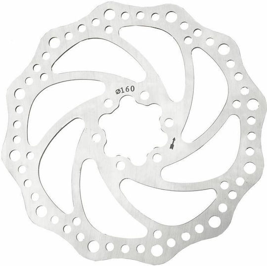 Bicycle Disc Brake Rotor 160mm Disc 6 Bolts