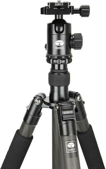 Sirui Sirui Camera Tripod ET-2204 Plus E-20 Ball Head Carbon Fiber Spherical Head Up to 145cm and 12kg Maximum Load