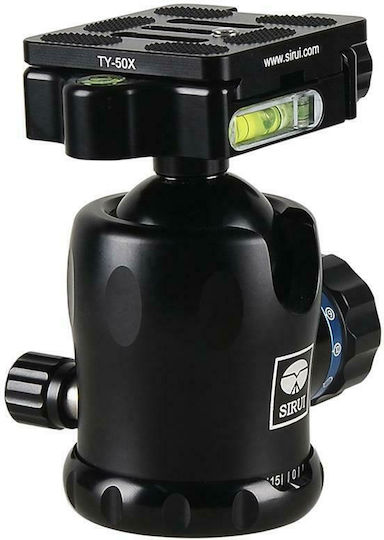 Sirui K-20II Professional Ball Head Aluminium Фотографска глава Черен