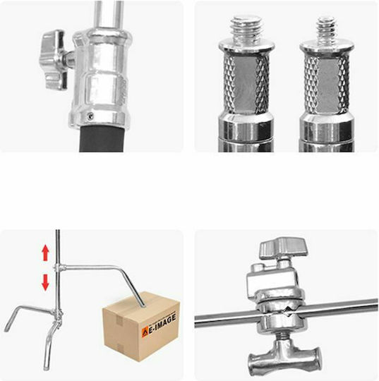 E-Image LCS-04 Βάση για Studio C-Stand με Grip Arm