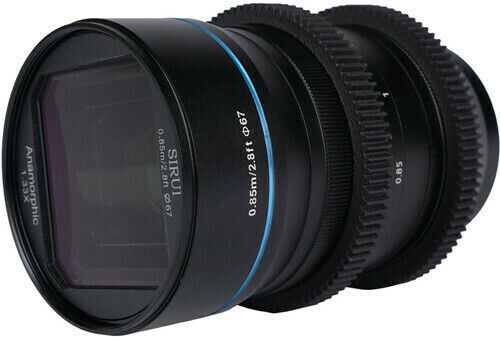 Sirui Crop Camera Lens SR35-M 35mm f1.8 Anamorphic Standard Zoom for Micro Four Thirds (MFT) Mount Black