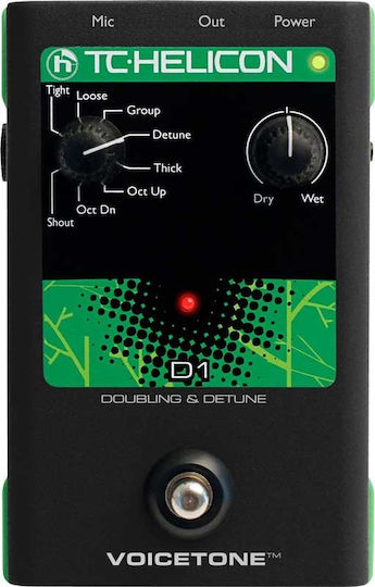 TC Helicon Voice Tone D1 Πετάλι Stompbox Φωνής