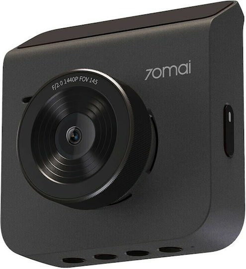 70Mai A400 1440P Windshield Car DVR, 2" Display with Adhesive Tape