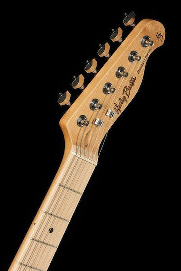 Harley Benton TE-20MN Electric Guitar Telecaster with SS Pickup Configuration Candy Apple Red