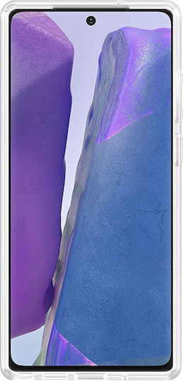 Samsung Clear Standing Cover Umschlag Rückseite Kunststoff Transparent (Galaxy Note 20)