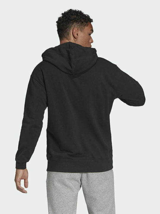 Essentials Feelvivid Sweatshirt mit Kapuze Schwarz