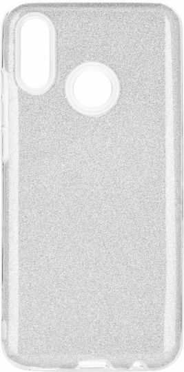 Forcell Shining Back Cover Σιλικόνης Ασημί (Huawei P Smart Z / Honor 9X)
