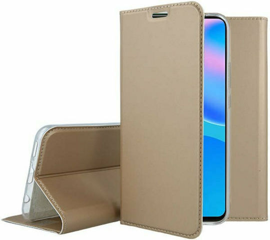 Dux Ducis Skin Pro Book Δερματίνης Χρυσό (Huawei P Smart 2021)