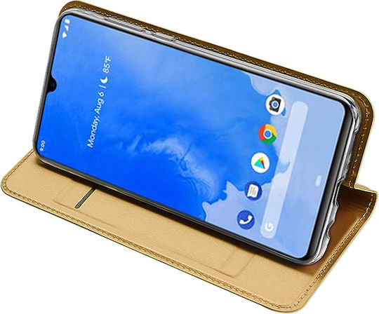 Dux Ducis Skin Pro Book Synthetic Leather Gold (Galaxy A70)