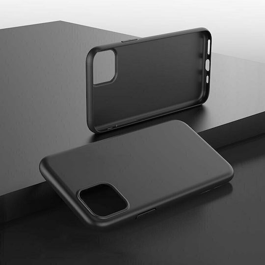 Hurtel Soft Back Cover Silicon Negru (Realme C21)