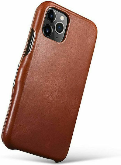 iCarer Vintage Folio Book Δερμάτινο / Δερματίνης Καφέ (iPhone 11 Pro)