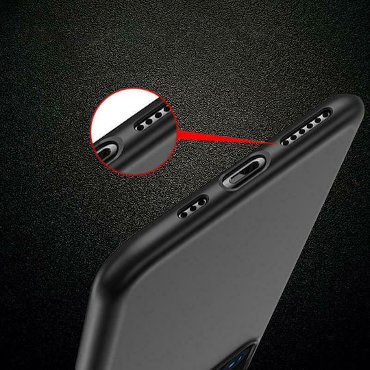 Hurtel Soft Back Cover Silicone Black (Xiaomi Mi 11 Lite / 11 Lite 5G / 11 Lite 5G NE)