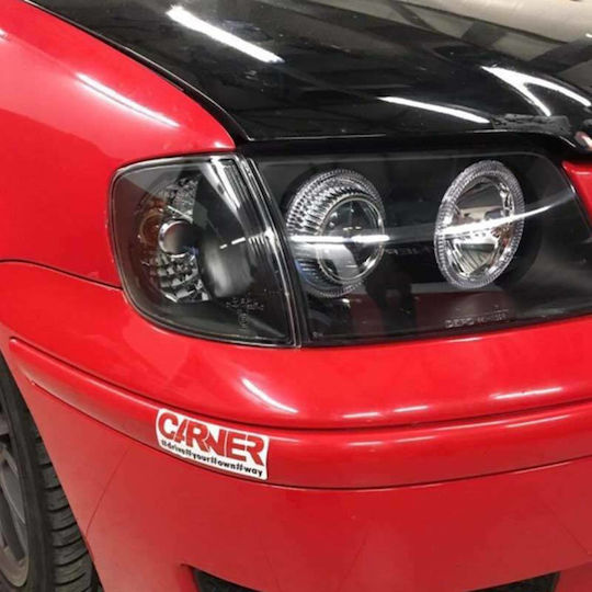 Depo Front Lights Angel Eyes for Volkswagen Polo