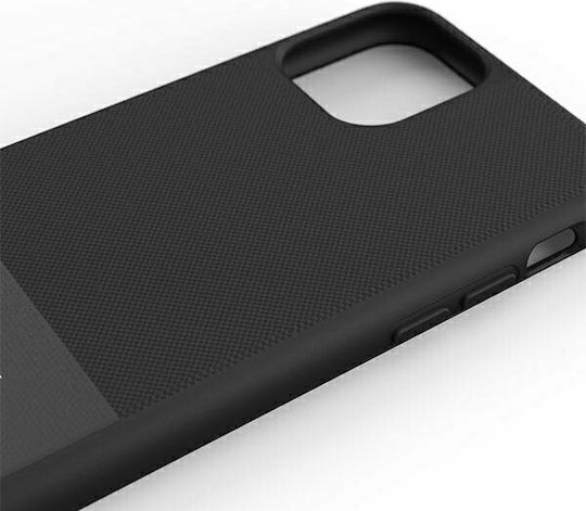 Superdry Molded Canvas Back Cover Silicon / Tesatura Negru (iPhone 11 Pro)
