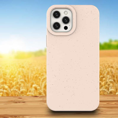 Hurtel Eco Back Cover Συνθετική Ροζ (iPhone 12 Pro Max)