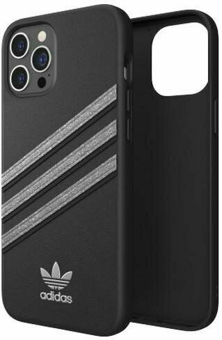adidas Moulded Back Cover Σιλικόνης Black Glitter (iPhone 12 Pro Max)