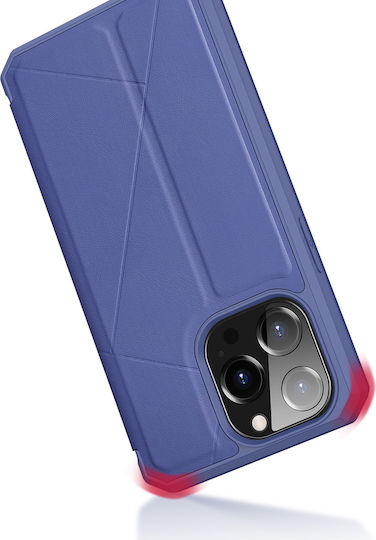 Dux Ducis Skin Pro Book Synthetic Leather / Plastic Blue (iPhone 13 Pro Max)