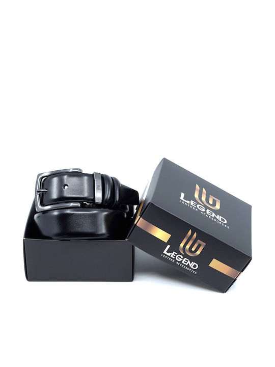 Ανδρική Ζώνη Δερμάτινη BLACK LEATHER