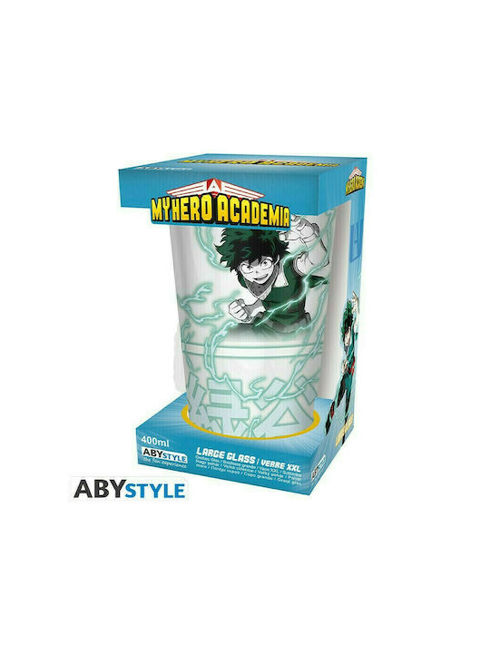 Abysse My Hero Academia Σετ Ποτήρια Νερού από Γυαλί 3τμχ