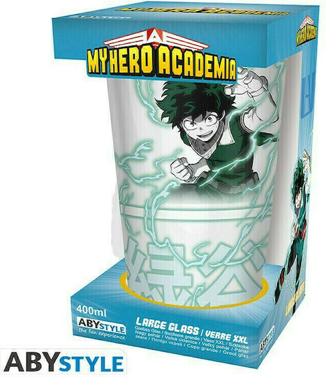 Abysse My Hero Academia Set of Glasses Water made of Glass 3pcs