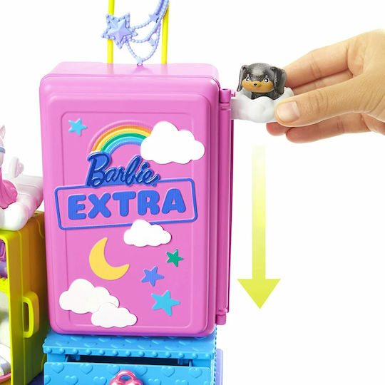 Barbie Minis Σετ Κούκλας Extra για 3+ Ετών 14εκ.