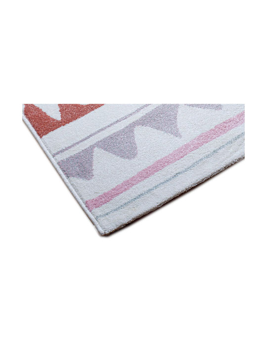 Klonaras 355 Παιδικό Χαλί Pink 133x190cm Πάχους 10mm