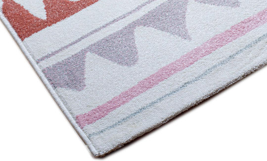 Klonaras 355 Παιδικό Χαλί Pink 133x190cm Πάχους 10mm