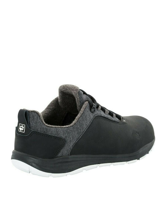 Jack Wolfskin Seven Wonders WT Ανδρικά Ορειβατικά Παπούτσια Μαύρα