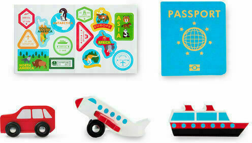 Melissa & Doug Свят Детско килимче Многоцветен 100x102см