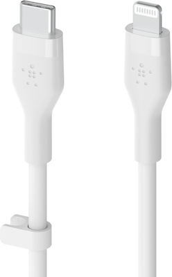 Belkin BoostCharge Flex USB-C zu Lightning Kabel 15W Weiß 2m (CAA009BT2MWH)