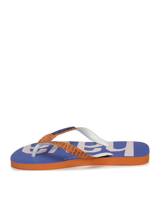 Top Logomania Mid Tech Ανδρικά Flip Flops Πορτοκαλί