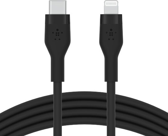 Belkin BoostCharge Flex USB-C to Lightning Cable 15W Μαύρο 2m (CAA009bt2MBK)