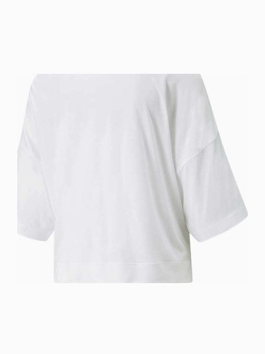 Classics Women's Oversized Crop T-shirt White