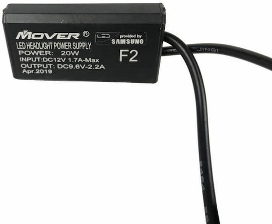 Mover Samsung Lamps Car HB4-9006 LED 6500K Cold White 12V 20W 2pcs