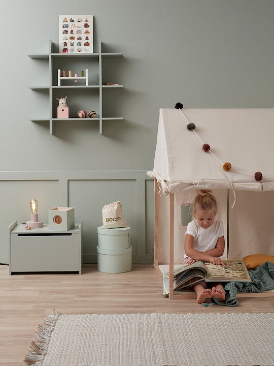 Kids Concept Kids House Play Tent Montessori KC White