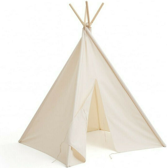 Kids Concept Kids Indian Teepee Play Tent for 3+ years White